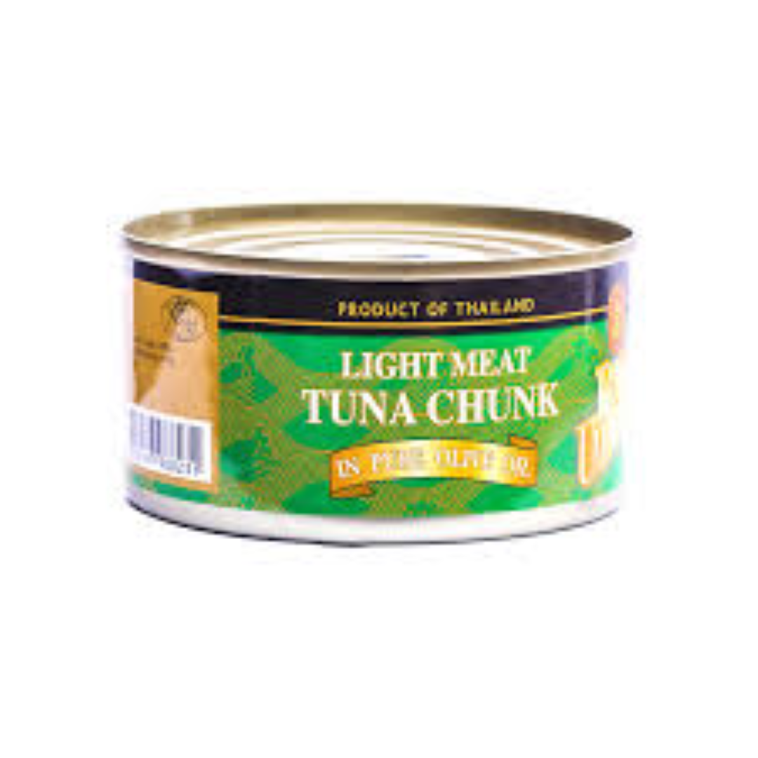ROYAL UMBRELLA TUNA CHUNKS IN OLIVE OIL 160G